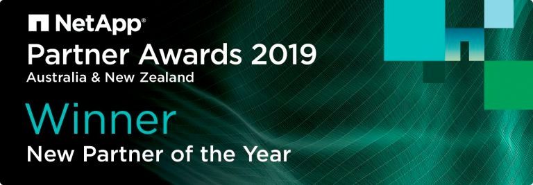 NetApp Partner Awards 2019 Austalia and New Zealand Winner New Partner of the Year the Year