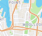 Map of Sydney New South Wales